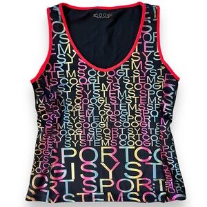 Coogie Sport Systems Multicolor Tank Top
